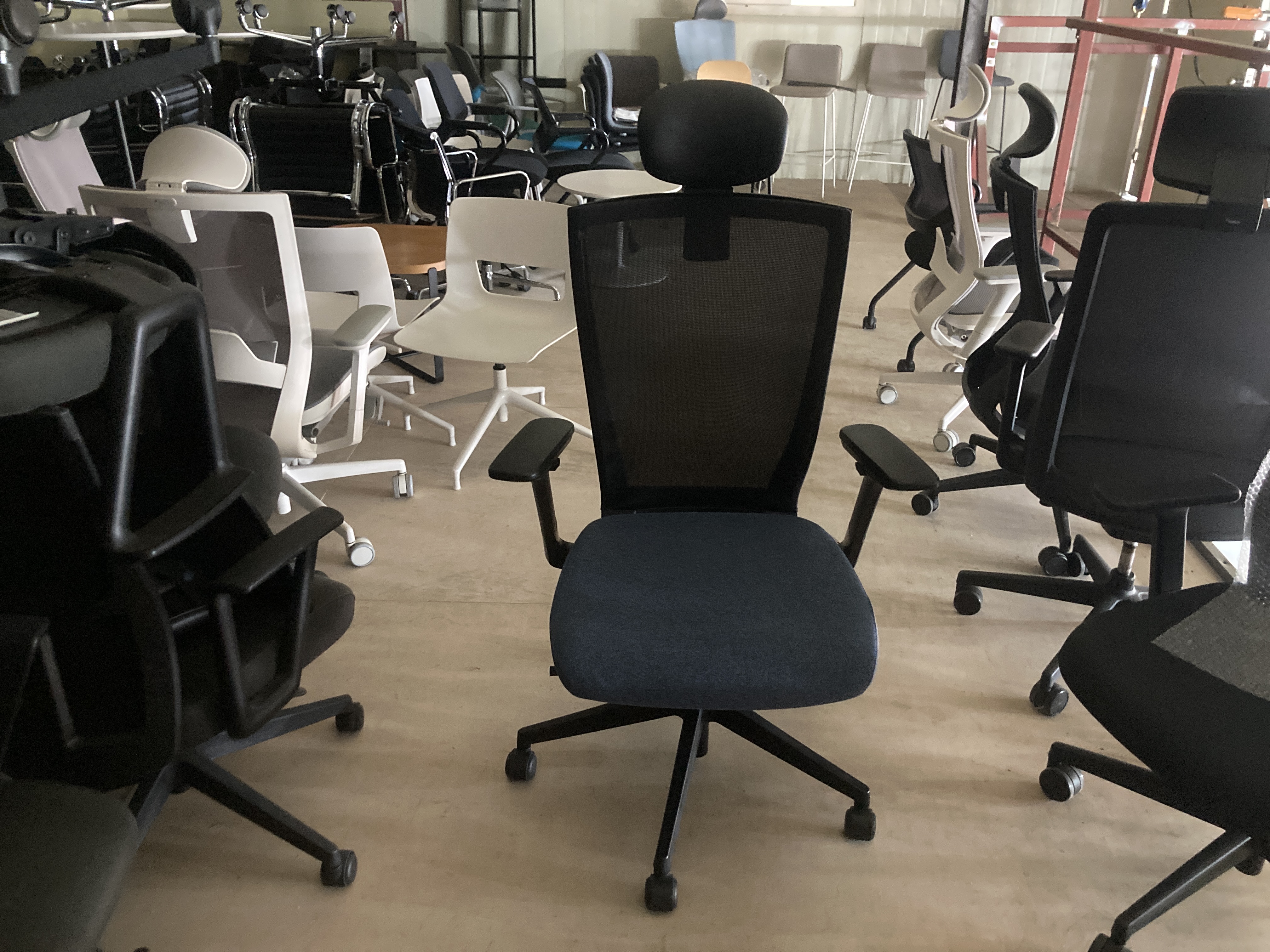 시디즈 T50HDA 사무용의자[인디고블루]