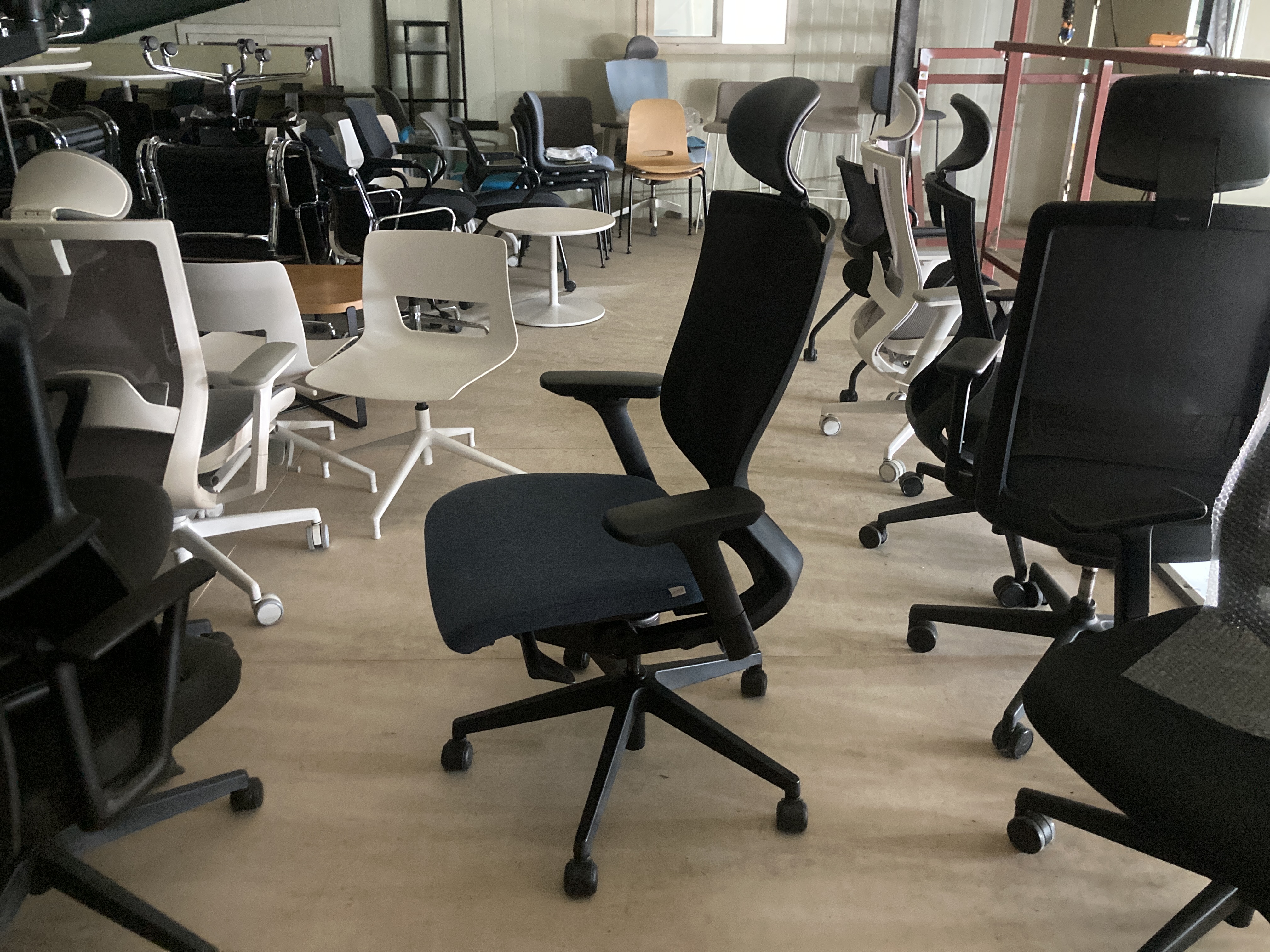 시디즈 T50HDA 사무용의자[인디고블루]