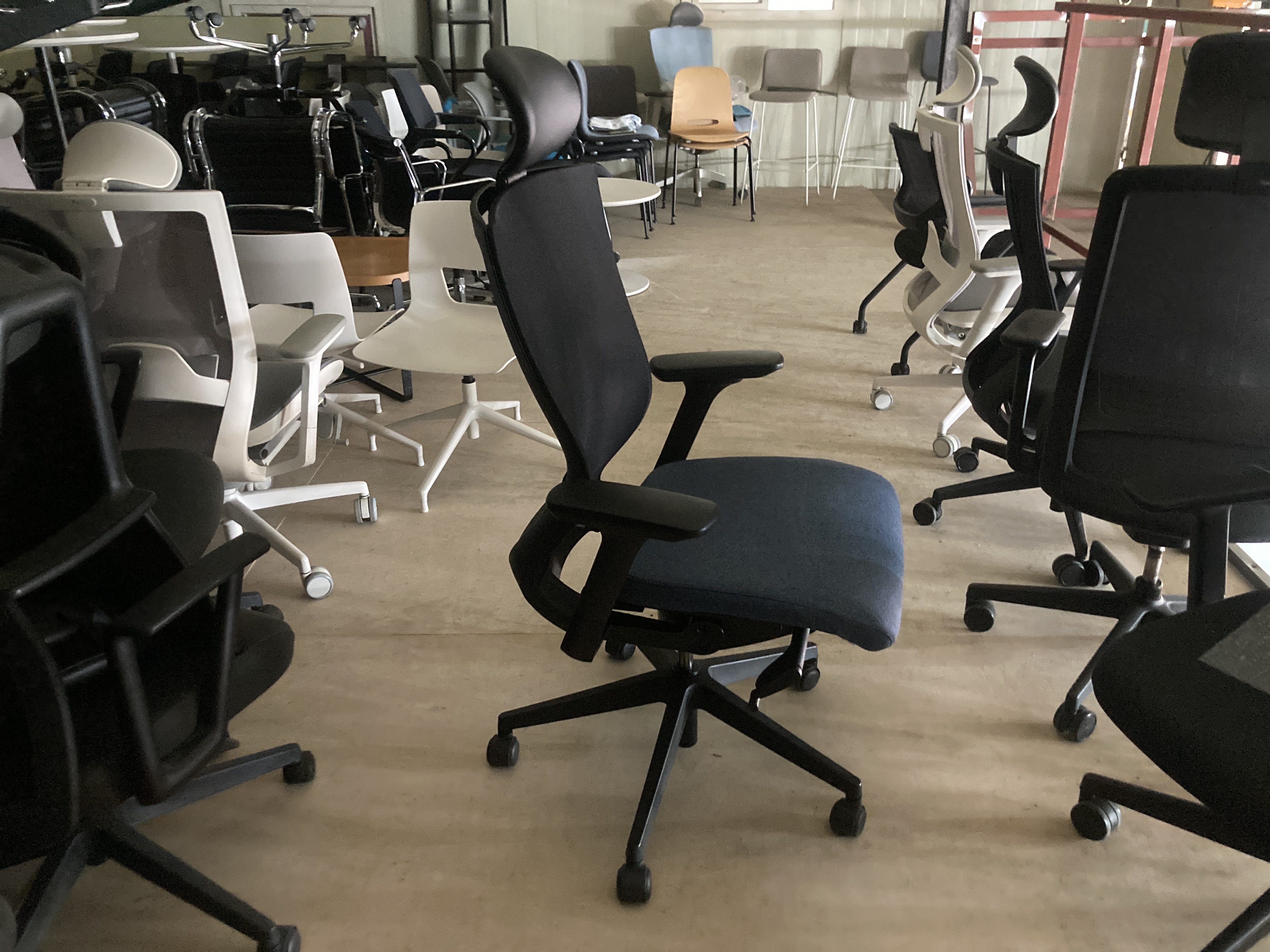 시디즈 T50HDA 사무용의자[인디고블루]