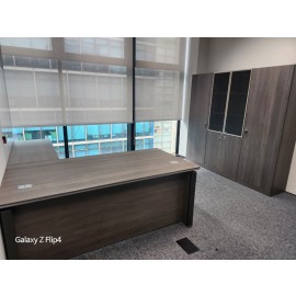 퍼시스 1800 맨해튼 책상세트[서랍,사이드,유리장,옷장,수납장]