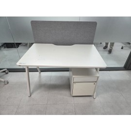 퍼시스 인에이블 1200 일반형책상[서랍별매,FIV칼라]